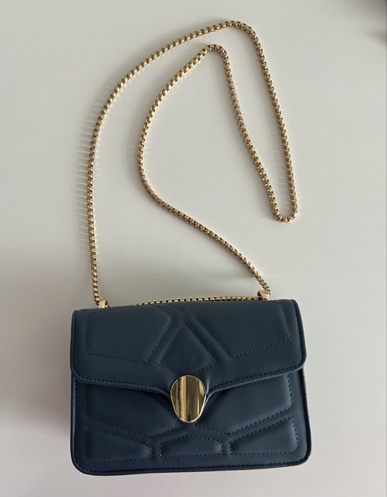 Жіноча синя сумочка