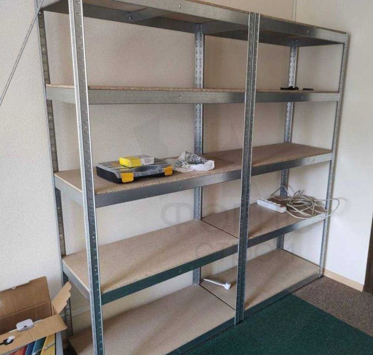 Поличкові стелажі БУ нові, полочні стелажі,полки бу,палетні стелажі бв