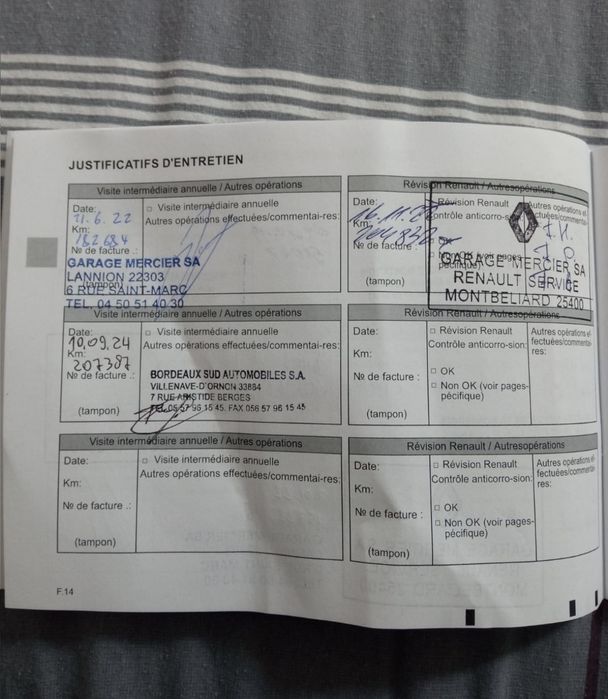 Автомобіль Renault Grand Scenic 4