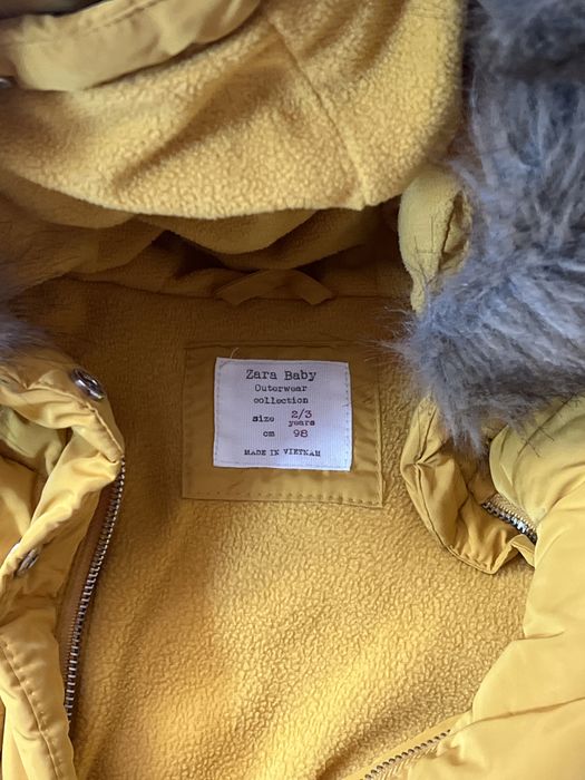 Куртка зимова для дівчинки Zara