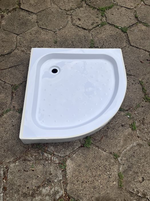 Brodzik 80x80 półokrągły