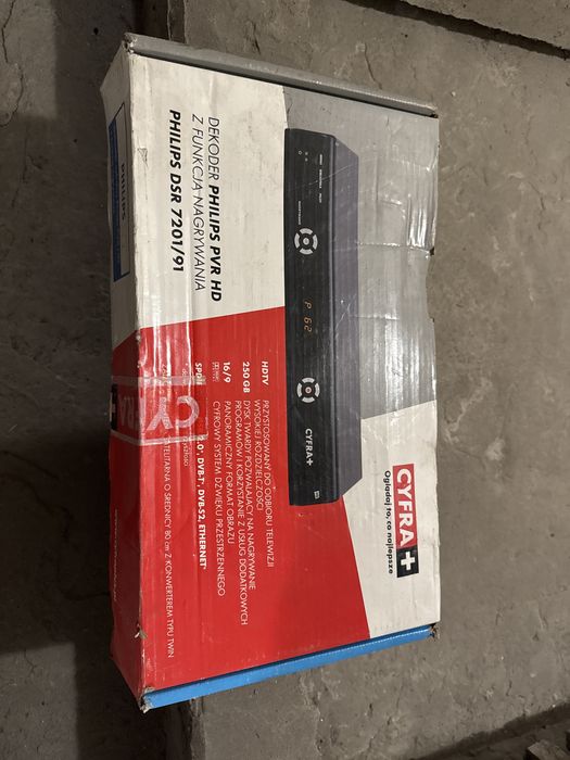 Dekoder philips pvr hd cyfra+