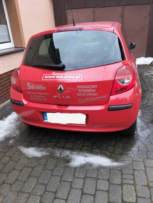 Renault Clio 2008 VAN 1.5 dci – USZKODZONE – NA CZĘŚCI / DO NAPRAWY