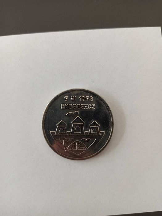 Srebrny medal/plakietka, Wojewódzka Spartakiada, Bydgoszcz 1978