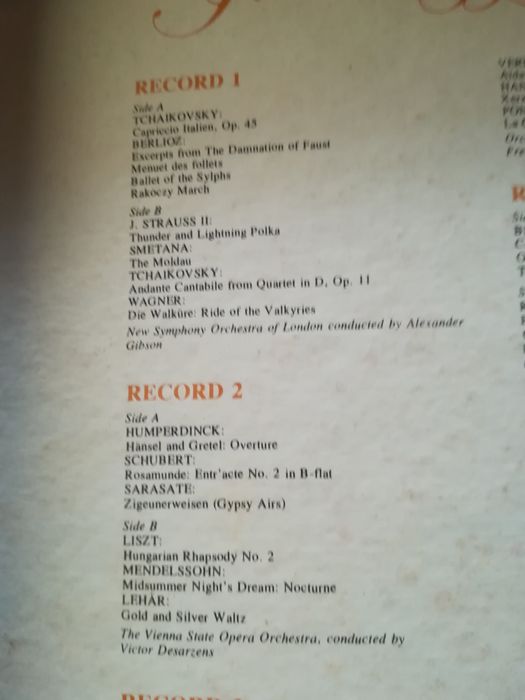 Coleção discos música clássica