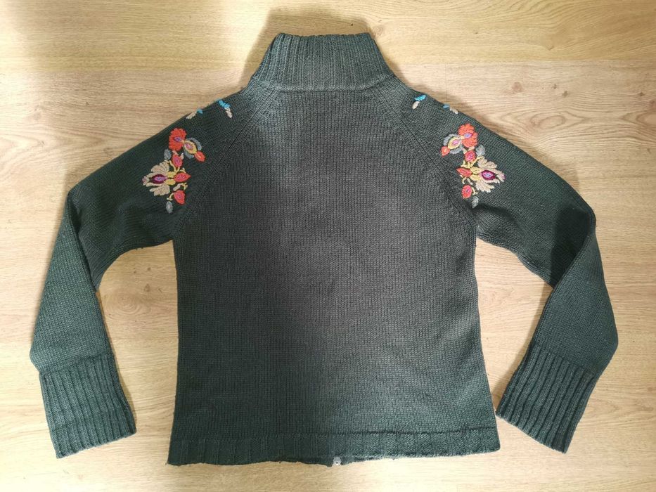 Casaco malha bordado - Benetton