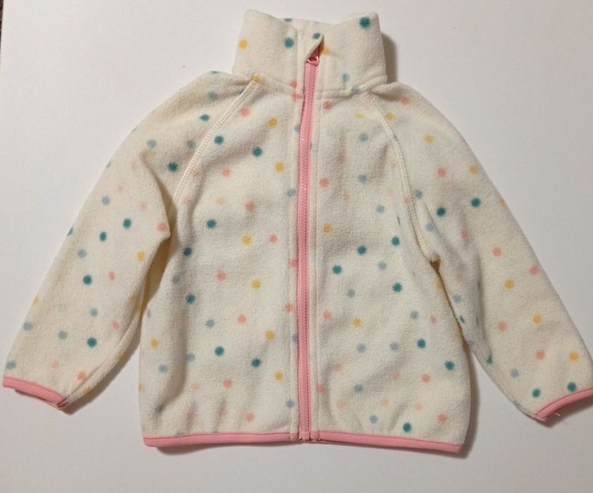 Нова флісова кофтинка Primark на дівчинку 86-92