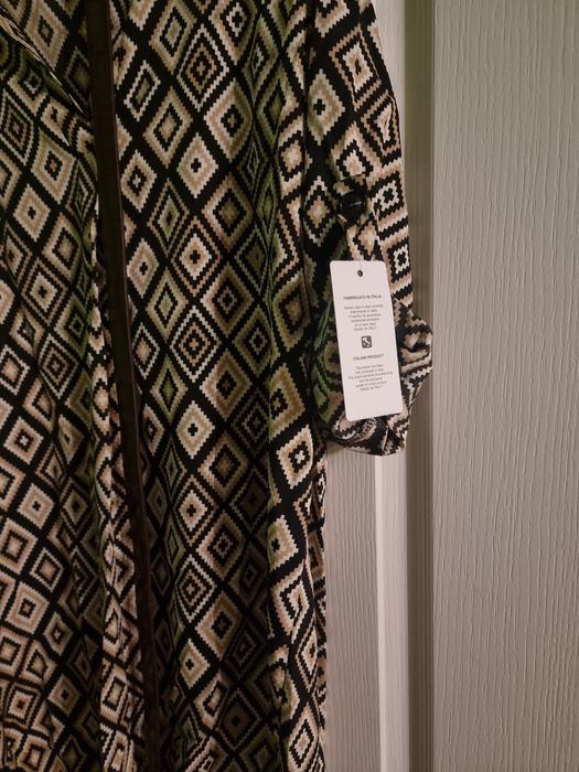 Sukienka tunika romby