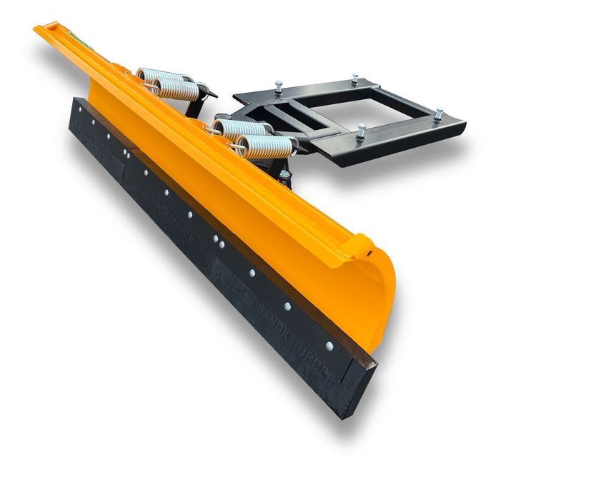 Pług śnieżny do wózka widłowego, ciągnika, ładowarki - producent