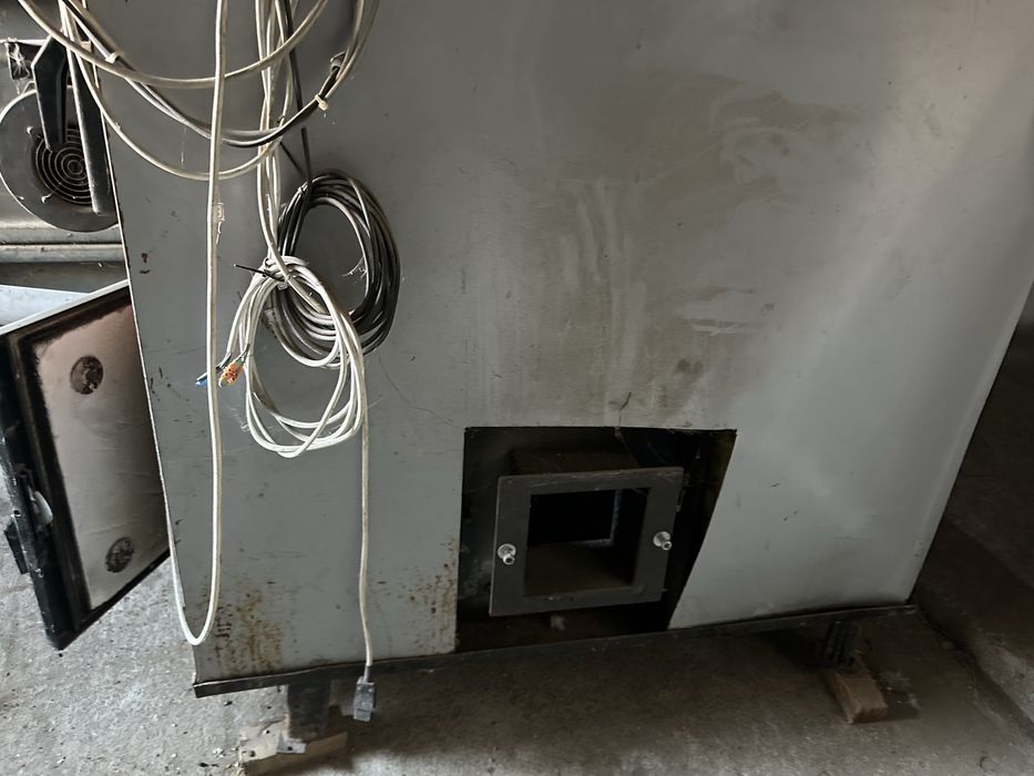 Piec na pelet klasa 5 pellet 40 kw cichewicz  hybryda