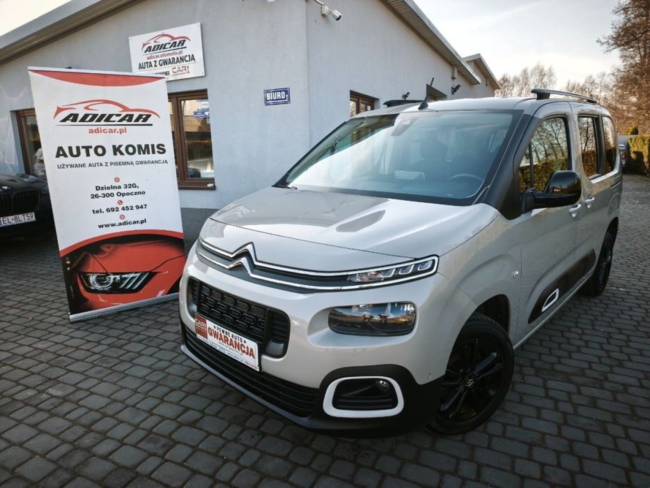 Citroën Berlingo 1.5 BlueHdi # Ledy # 7 osobowy # Navi # PDC # Piękny # GWARANCJA!!!