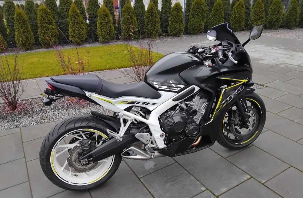 Honda CBR650F ABS, 2016 rok  kat A2 35kW tylko 33000km