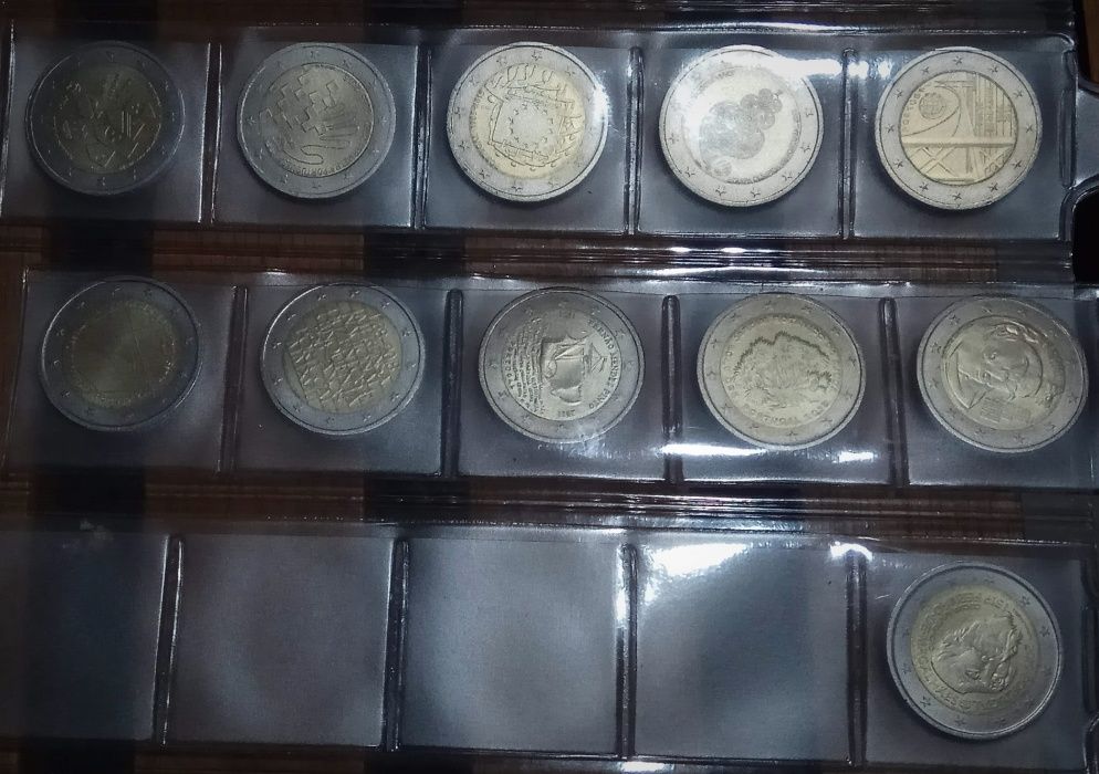 Moedas de 2€ comemorativas vários Países