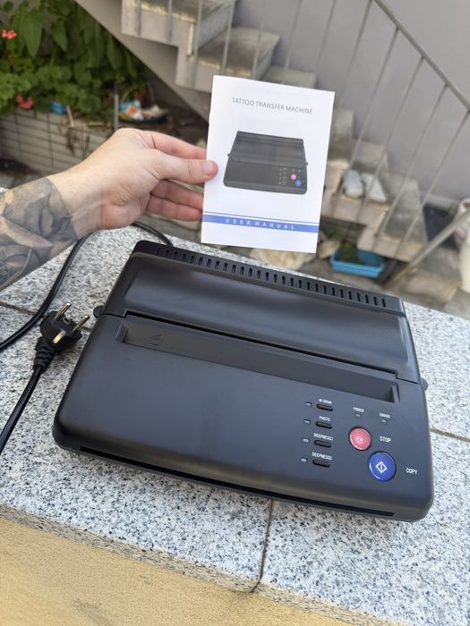 Impressora Termocopiadora Stencil Tattoo Transfer para decalques Tatuagem + folhas hectográficas