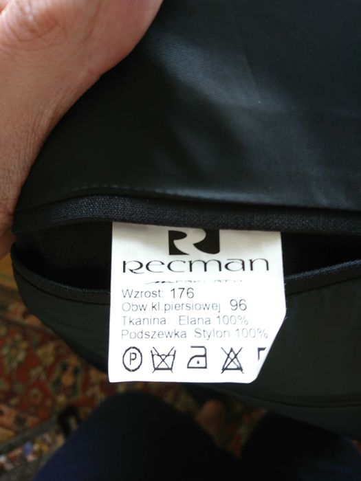 Garnitur męski Recman