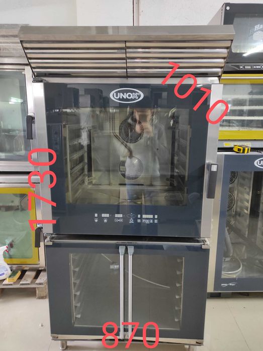 Unox. Пароконвектомат. Розстойка.
