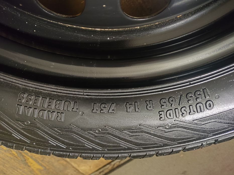 Felgi stalowe z oponami