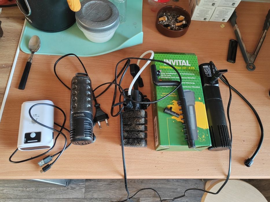 Sprzedam filtry do akwarium