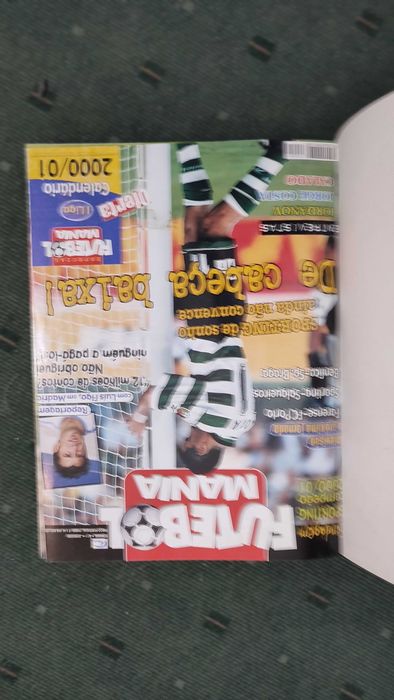 9 Revistas FutebolMania encaderndas - Do Nº 1 ao Nº 9