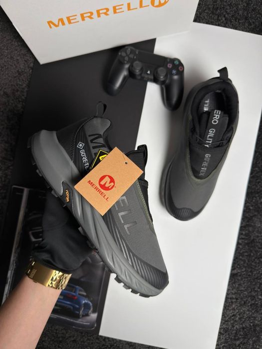 Чоловічі кросівки Merrell Agility Peak 5 GTX Grey Black [41-45]