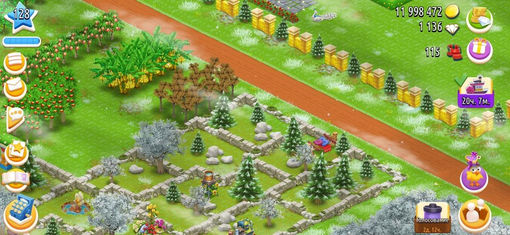 Аккаунт Hay day 128