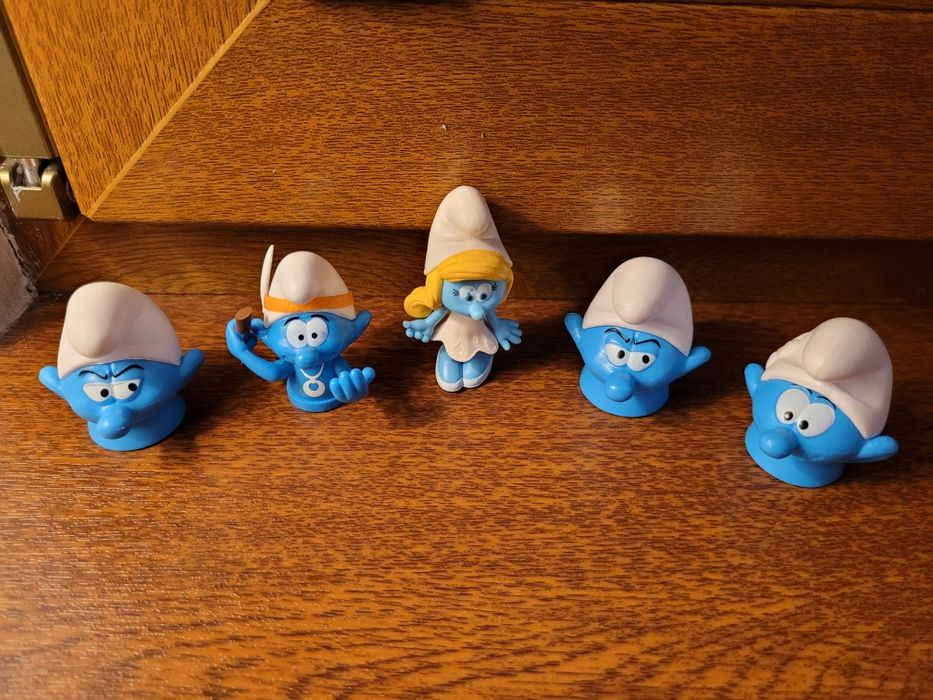 SMERFY - figurki.