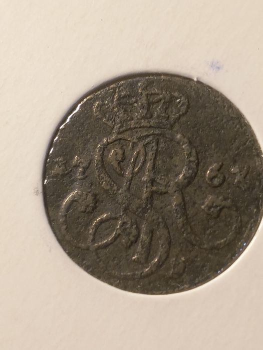 Grosz Stanisław August Poniatowski 1767 rok