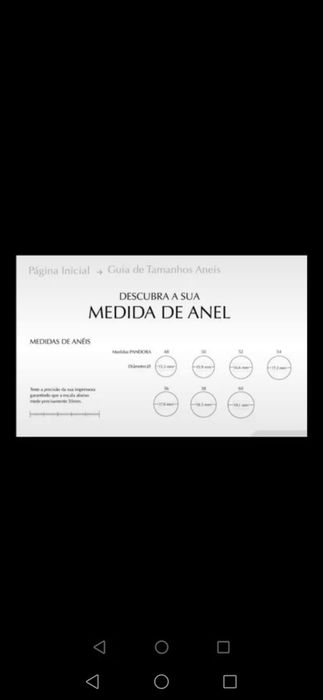 Anel Pandora n 52