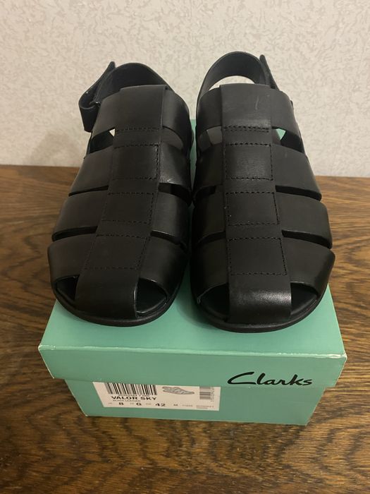 Мужские сандали, натуральная кожа Clarks