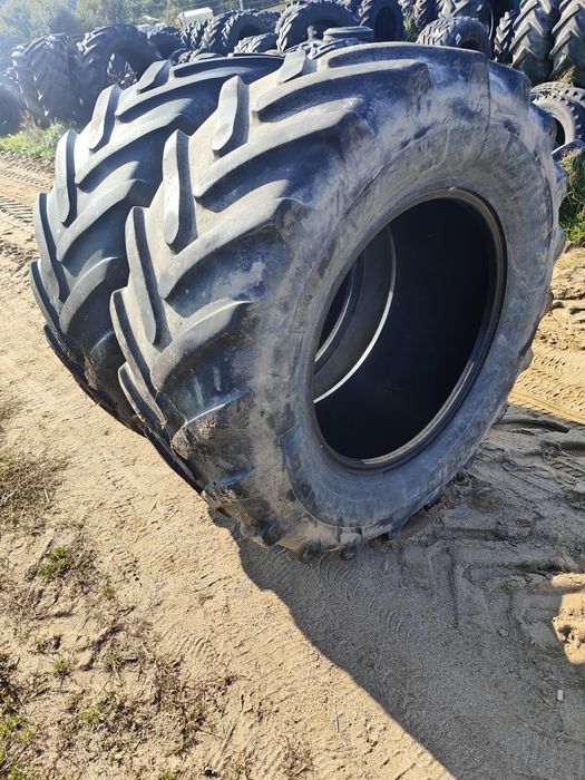 Ładna para opony Michelin multibib 540/65 R - 30 oryginalne zachodnie