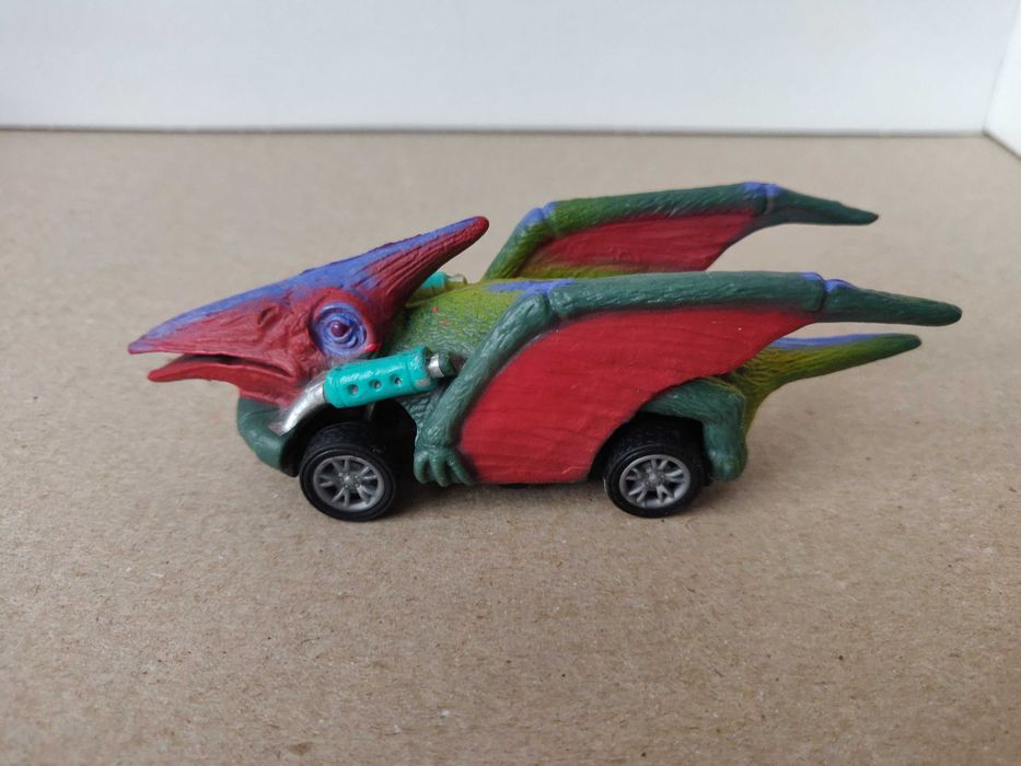 Коллекционная машинка Jurassik Car -Птерокс, 12 х4 х4 см. (инерция)