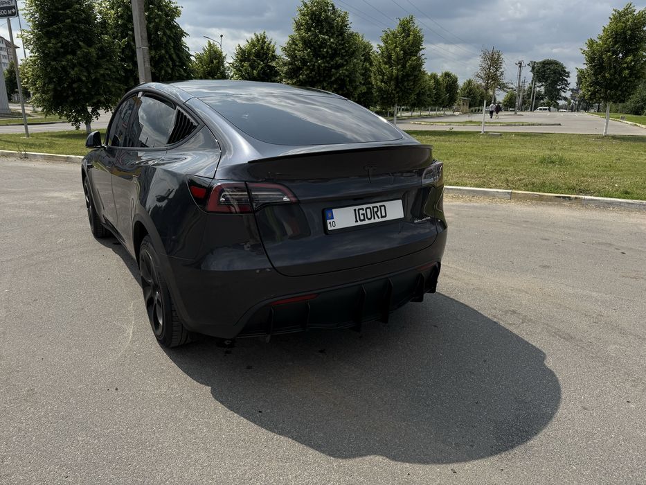 Tesla Y 2024 dual motor  +автопілот , карти Украна 2024
