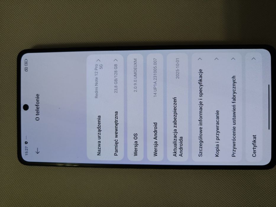 Xiaomi redmi note 12 pro 5g