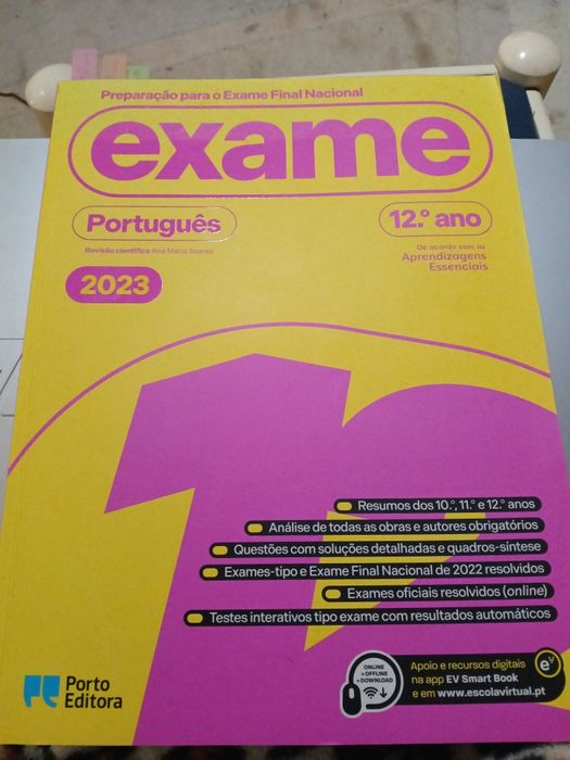 Manual de preparação para o Exame Final Nacional de Português