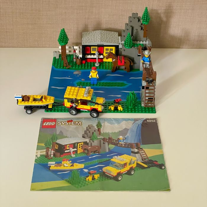 Lego 6552 Rocky River Retreat Completo de 1993