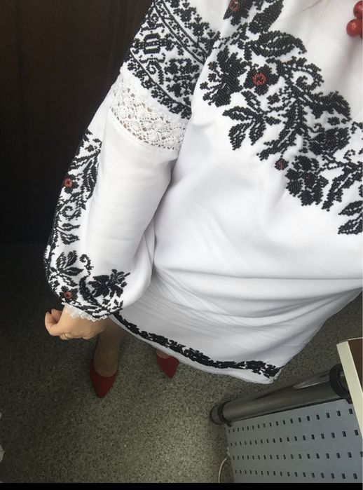 Вишиванка плаття бісером 46-48