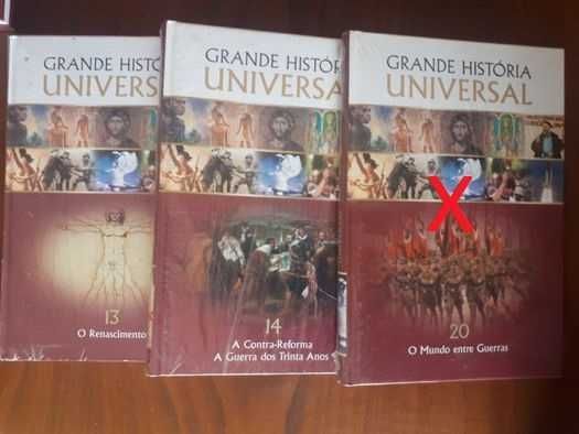 Livros Grande história Universal