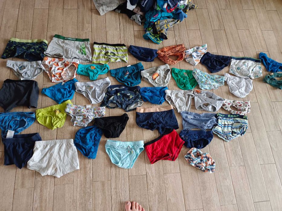 Majtki 98-116 zestaw