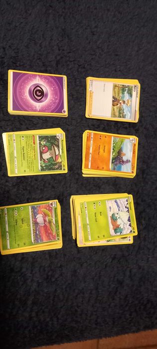 Pokemon Lote Comuns, Incomuns e Raras