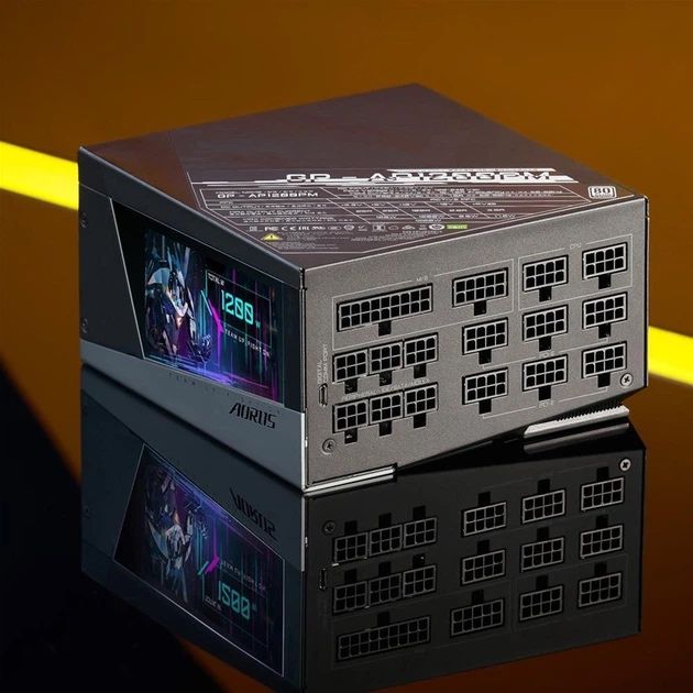 Zasilacz Gigabyte AORUS EKRAN COP1200W 1200 W 80 PLUS Platinum gp ap1200pm