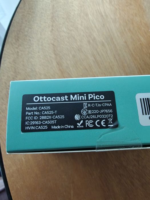 Ottocast Mini Pico 2026 Model: CA525