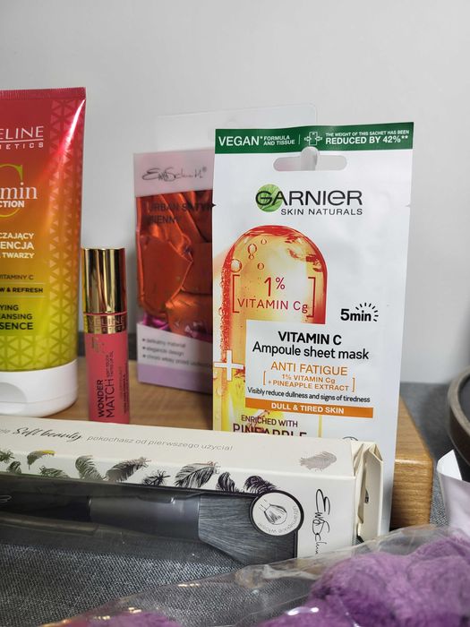 Zestaw kosmetyki nowe prezent dla niej NOWE akcesoria masksheet