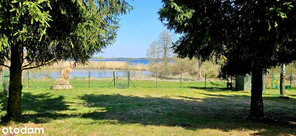 Dom nad samym jeziorem Głuszyńskim - 1 linia brzegowa