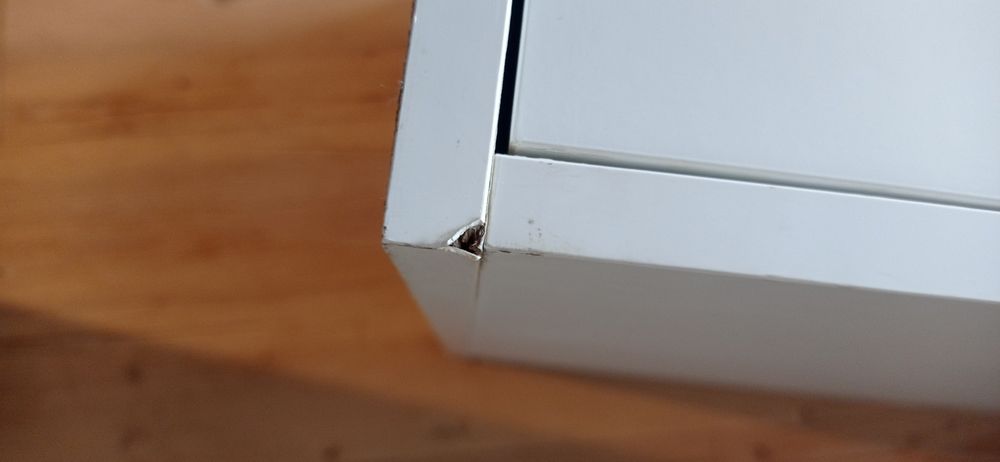 2 x Komoda biała IKEA Alex komoda 5 szuflad 36x70 cm 2 komody