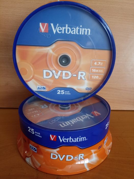 DVD 25 e 10 unidades