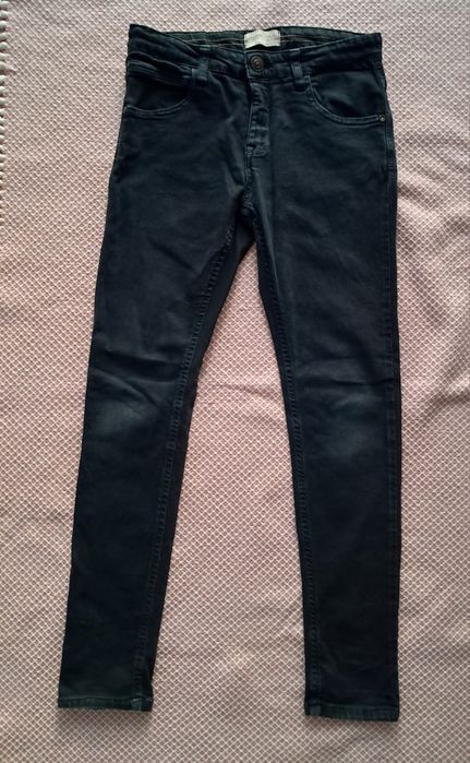 Spodnie chłopięce czarne rurki, rozm. 140, Zara Boys