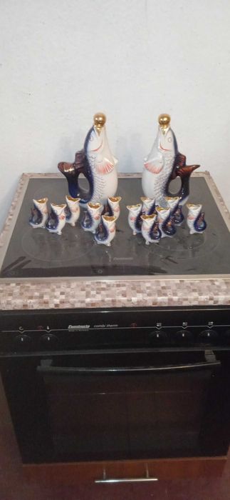 Фарфоровый набор рыба ссср