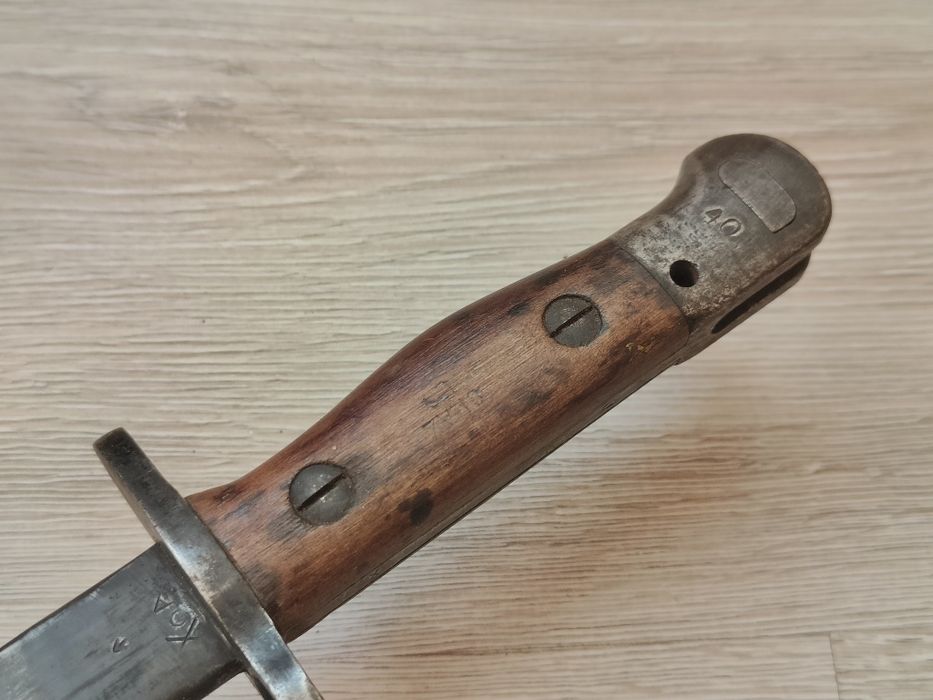 Штык образца 1907 года к магазинной винтовке системы Ли Энфильд No1MKI