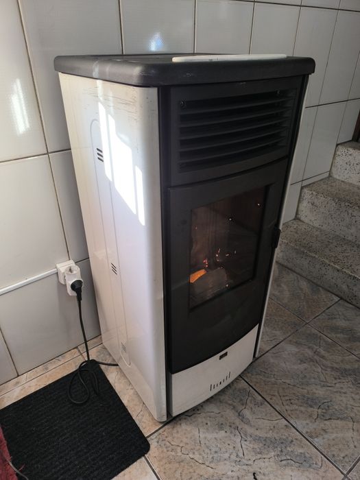 Salamandra de pellets de aquecimento