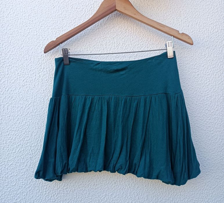 Saia verde verão Zara